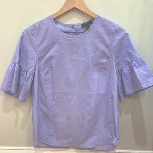 Purple/blue blouse with cute sleeves